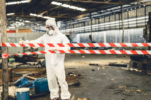 Professional Crime Scene Cleanup technician working in Clarks, NE